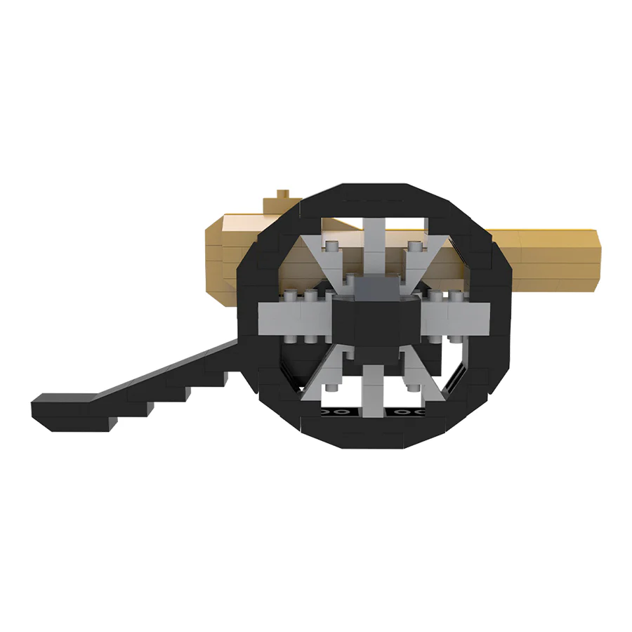 12 PDR Napoleon Cannon Magnet Mini Blocks - Image 3