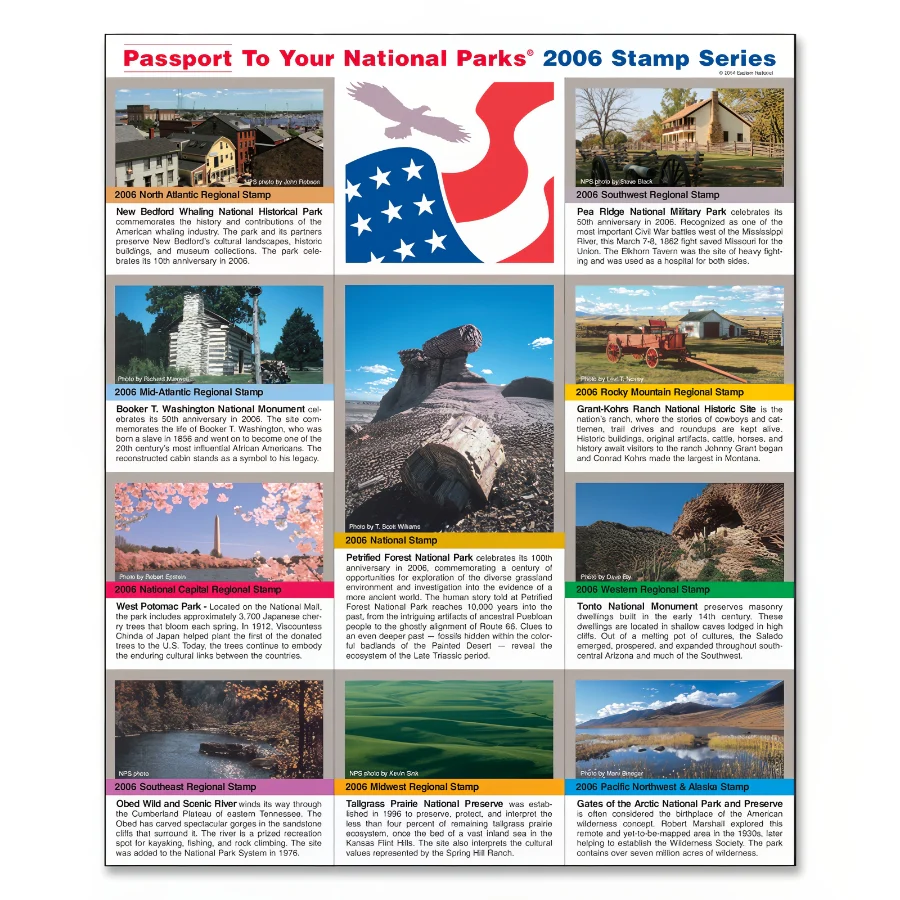 2006 Passport Stamp Set