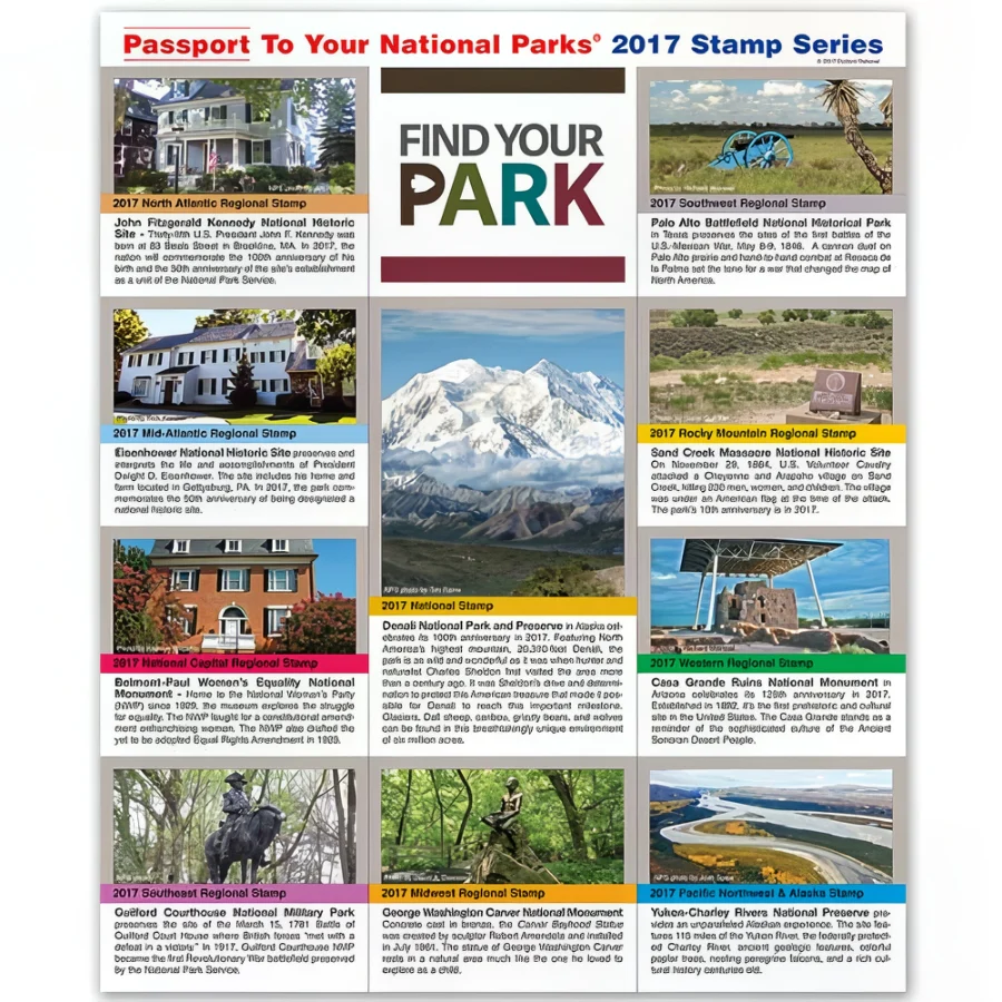 2017 Passport Stamp Set