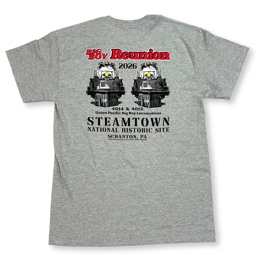 2026 Big Boy Reunion T-shirt - Steamtown NHS - Image 2