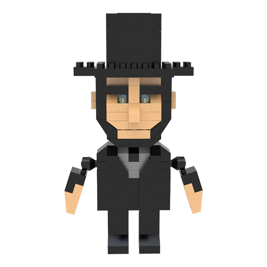 Abraham Lincoln Magnet Mini Blocks - Image 3