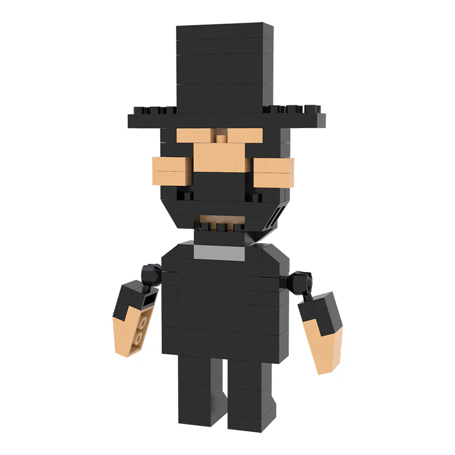 Abraham Lincoln Magnet Mini Blocks - Image 4
