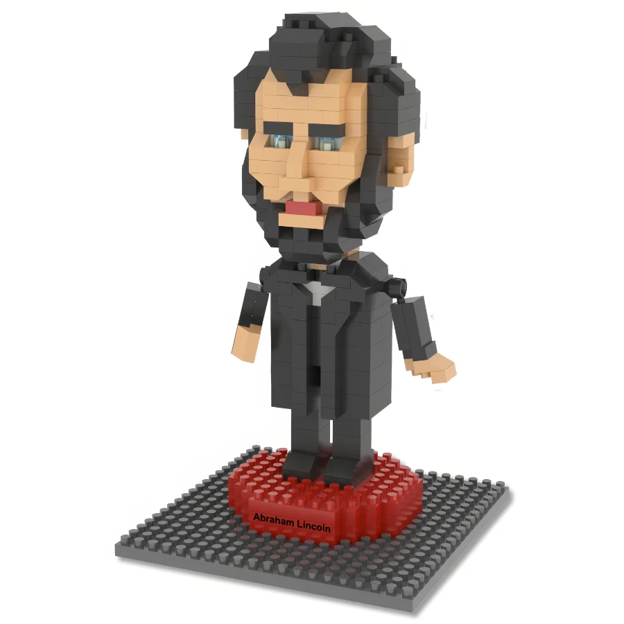 Abraham Lincoln Mini Blocks - Image 2