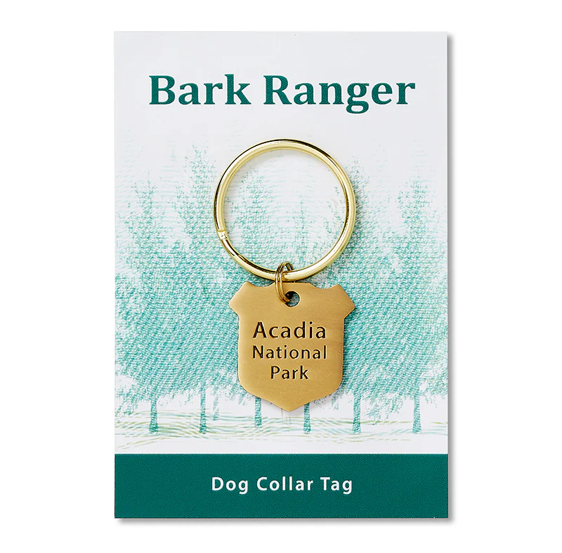 Acadia Bark Ranger Dog Tag