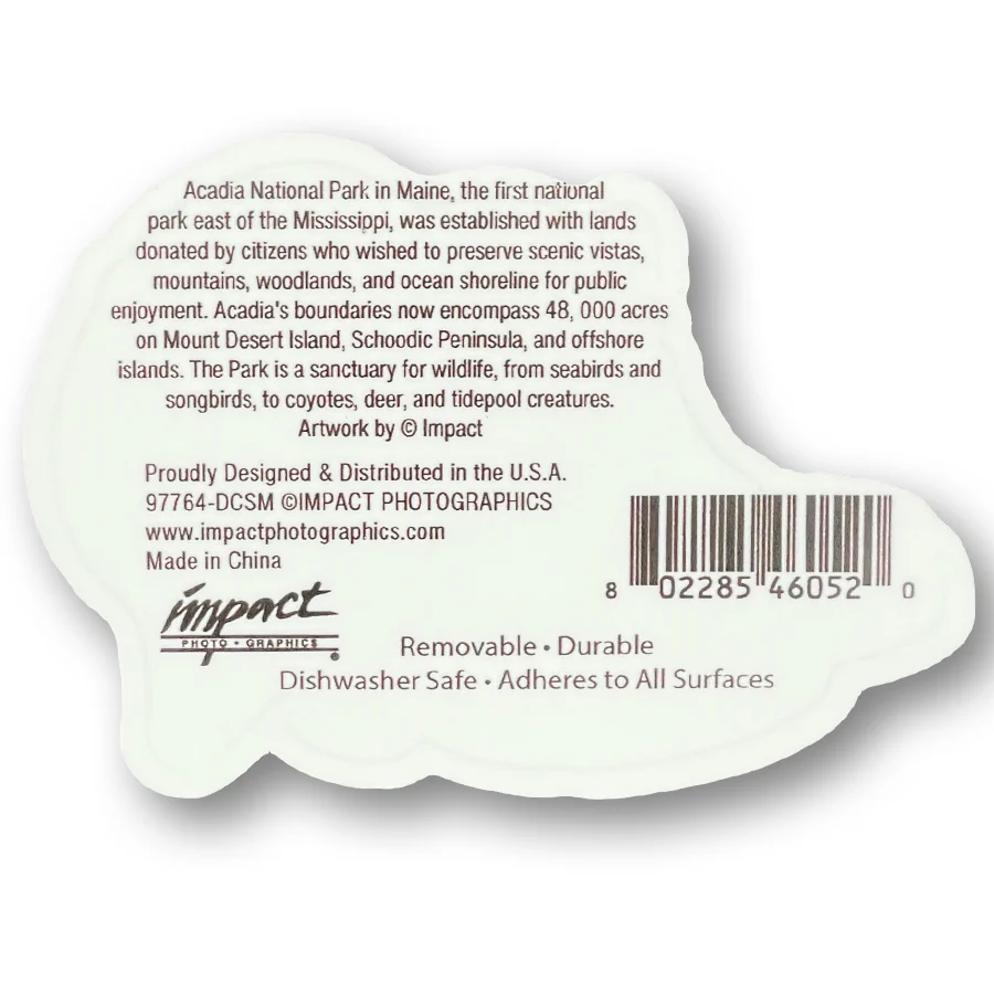 Acadia National Park Boots & Hat Decal - Image 2