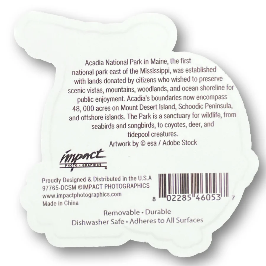 Acadia National Park Mountain Biking Decal - Image 2
