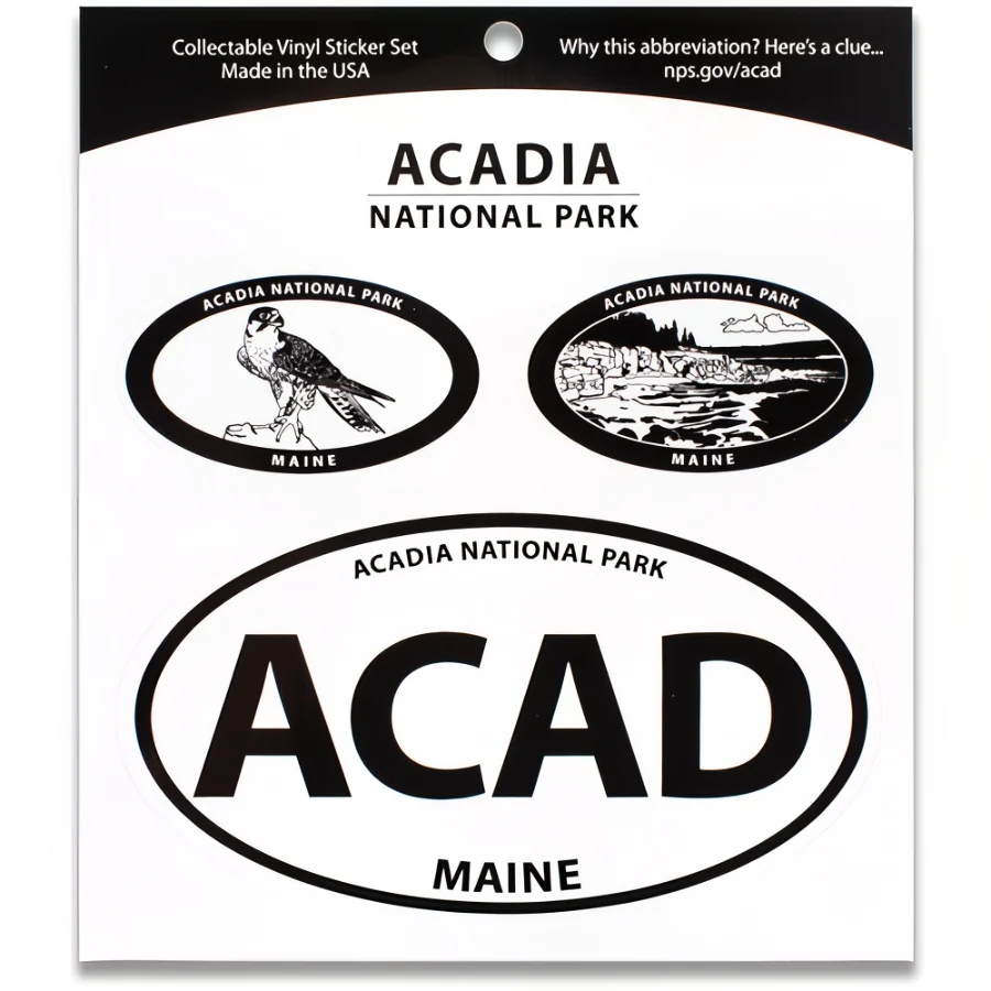 Acadia NP Triple Decal