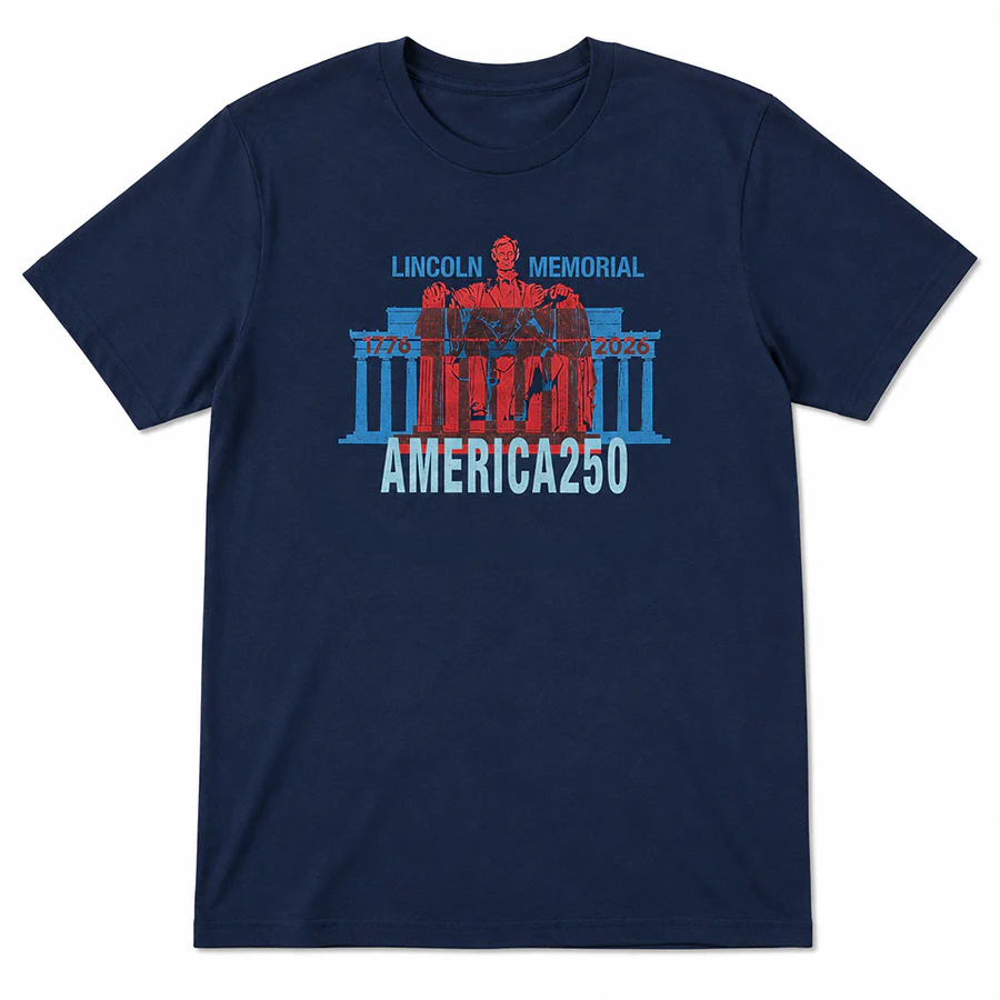 America250™ Lincoln Memorial T-shirt