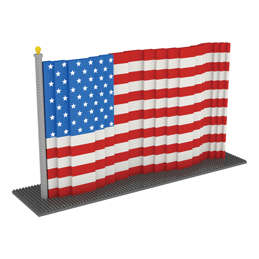 American Flag Mini Blocks XL - Image 2