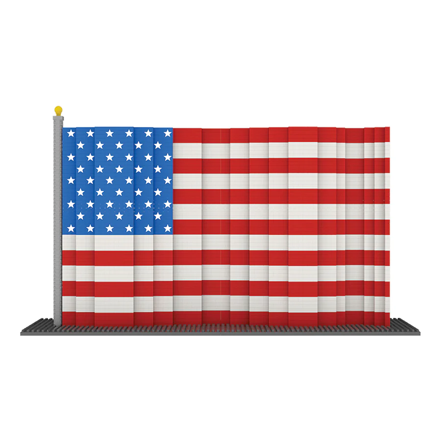 American Flag Mini Blocks XL - Image 3