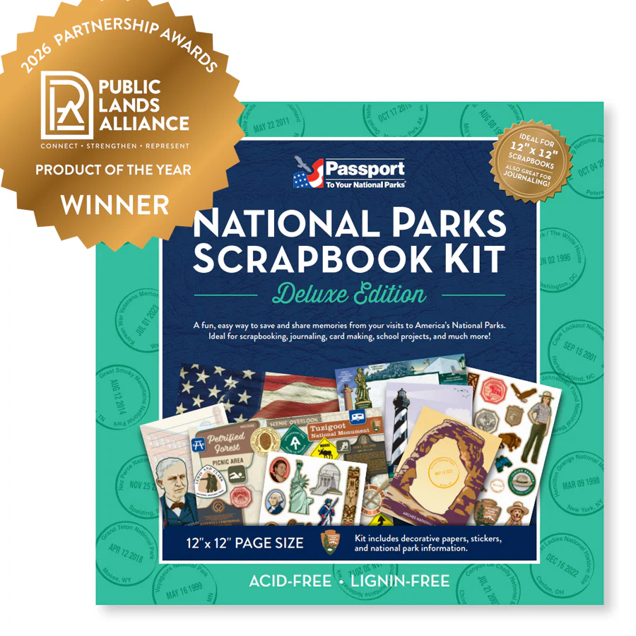 Passport To Your National Parks® Scrapbook Kit Deluxe Edition