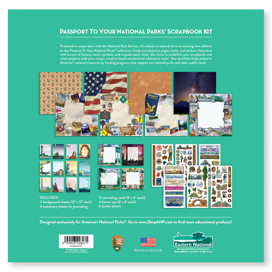 Passport To Your National Parks® Scrapbook Kit Deluxe Edition - Image 11