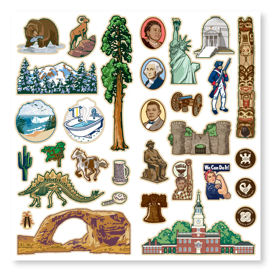 Passport To Your National Parks® Scrapbook Kit Deluxe Edition - Image 3