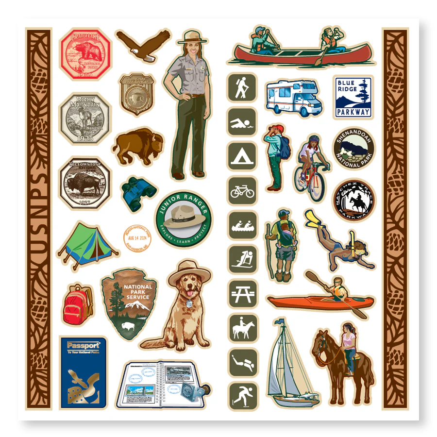 Passport To Your National Parks® Scrapbook Kit Deluxe Edition - Image 4
