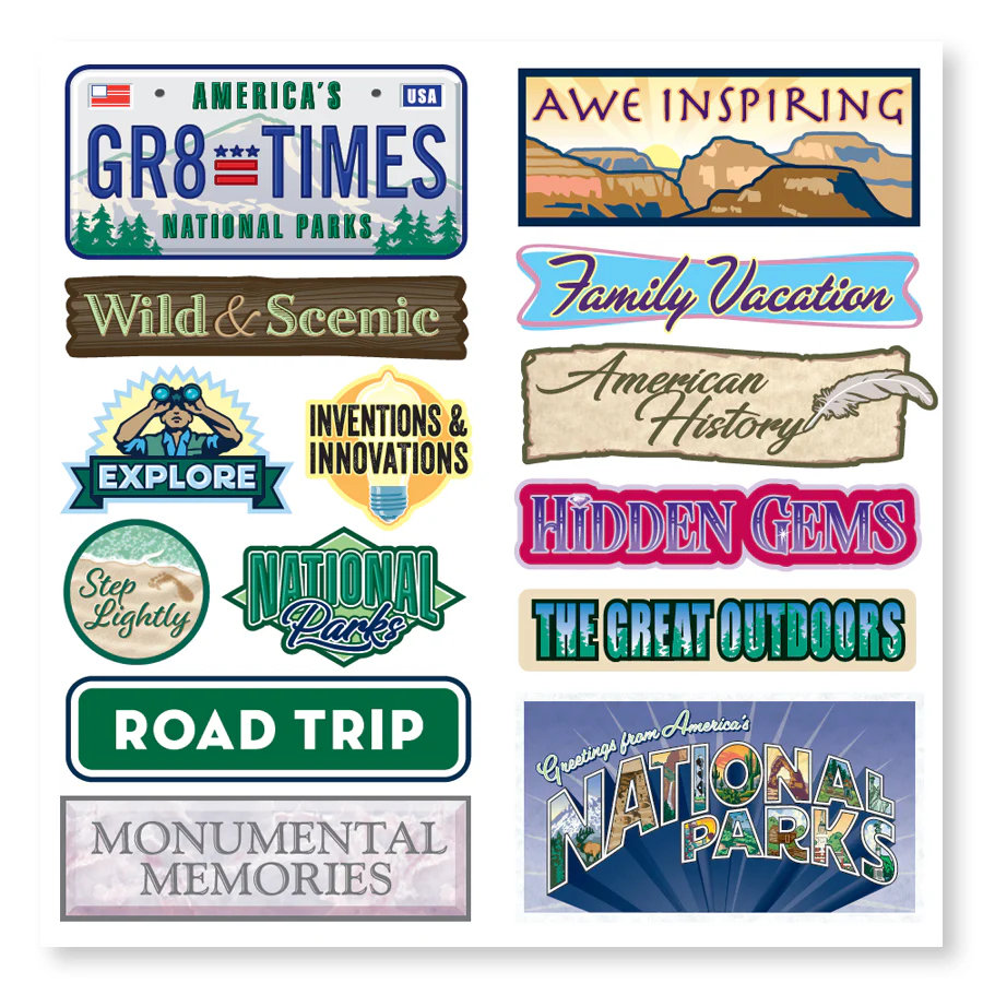 Passport To Your National Parks® Scrapbook Kit Deluxe Edition - Image 5