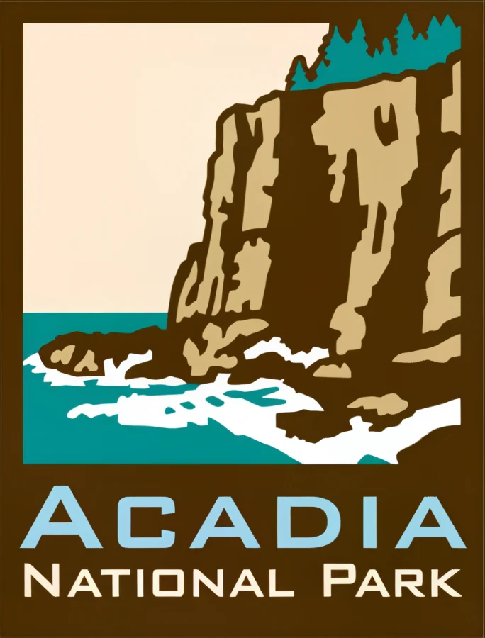 ANP Acadia National Park Pin