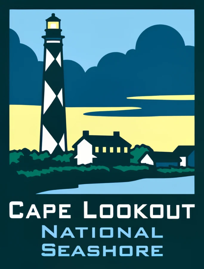 ANP Cape Lookout National Seashore Pin