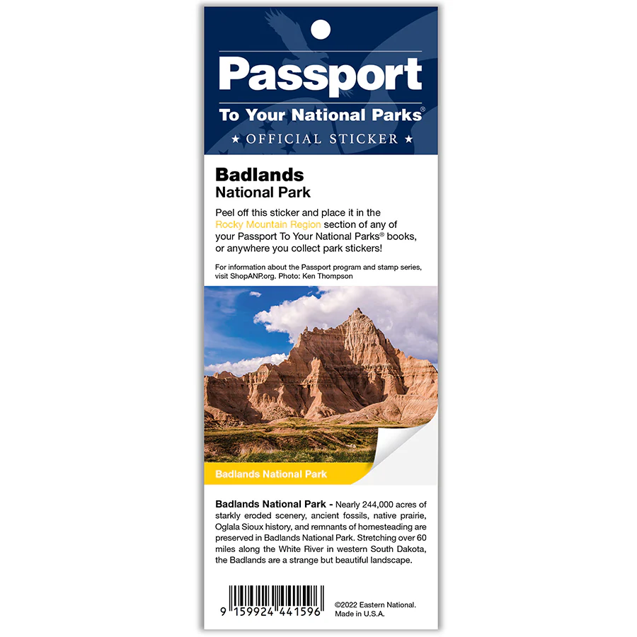 Badlands NP Passport Sticker