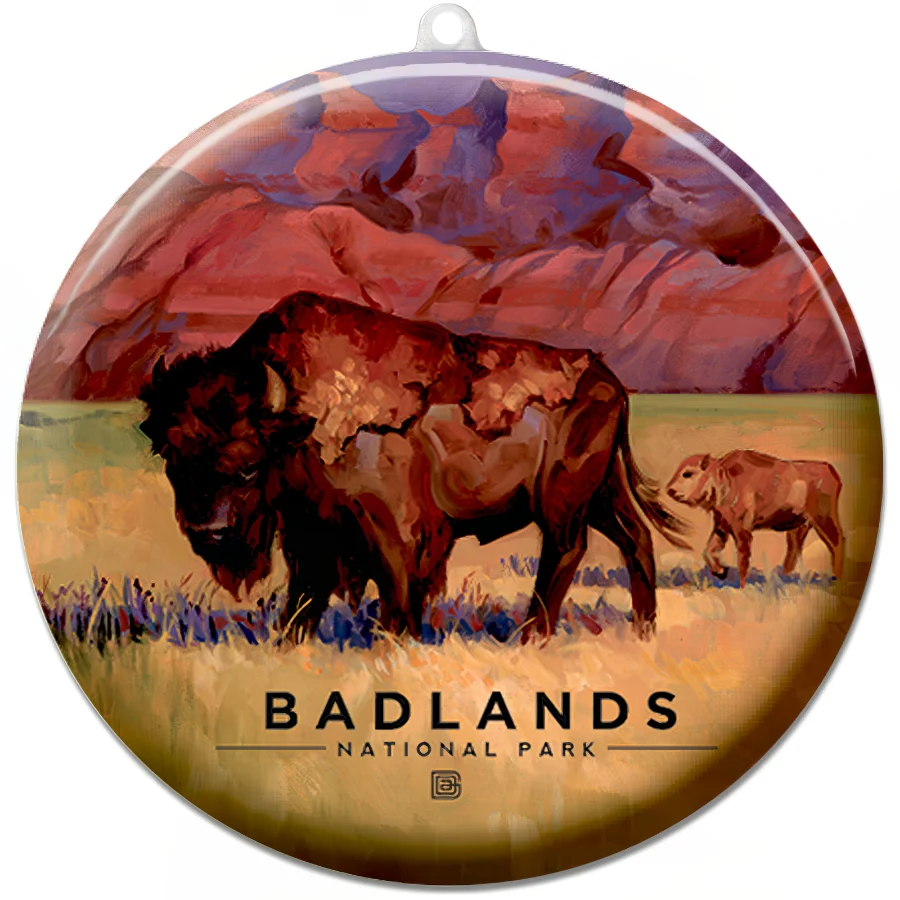 Badlands Suncatcher Ornament