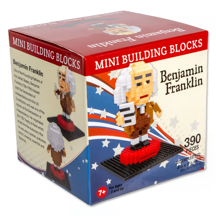 Benjamin Franklin Mini Blocks