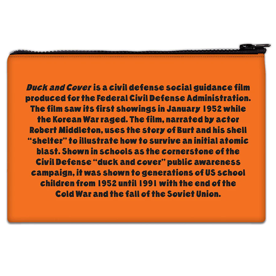 Bert The Turtle Zip Pouch - Image 2