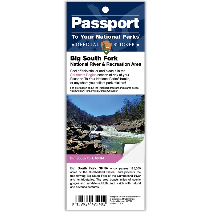 Big South Fork NRRA Passport Sticker