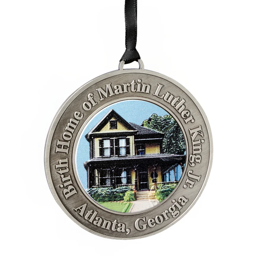 Birth Home Of MLK Jr. Hiking Ornament - Image 2