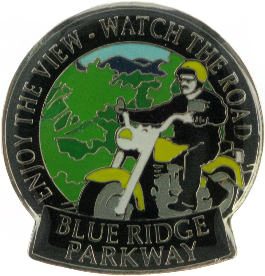 Blue Ridge Parkway "Watch the Road" Lapel Pin