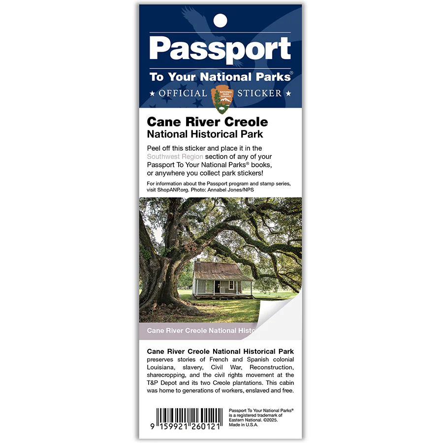 Cane River Creole NHP Passport Sticker