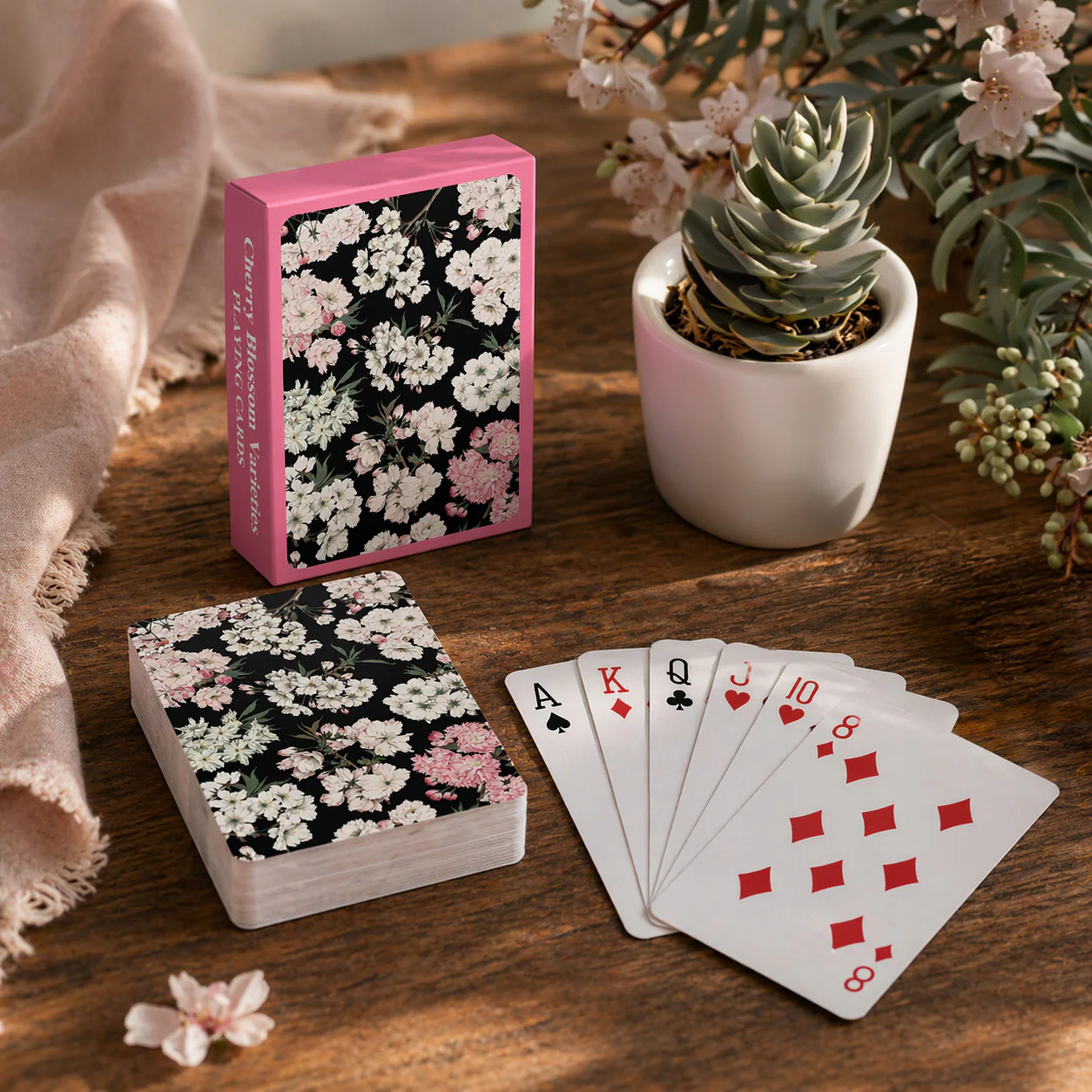 Cherry Blossom Varieties Playing Card Deck - Image 2
