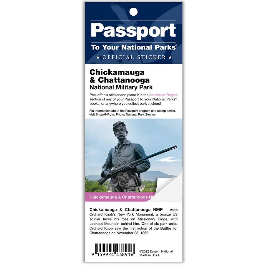 Chickamauga & Chattanooga NMP Passport Sticker