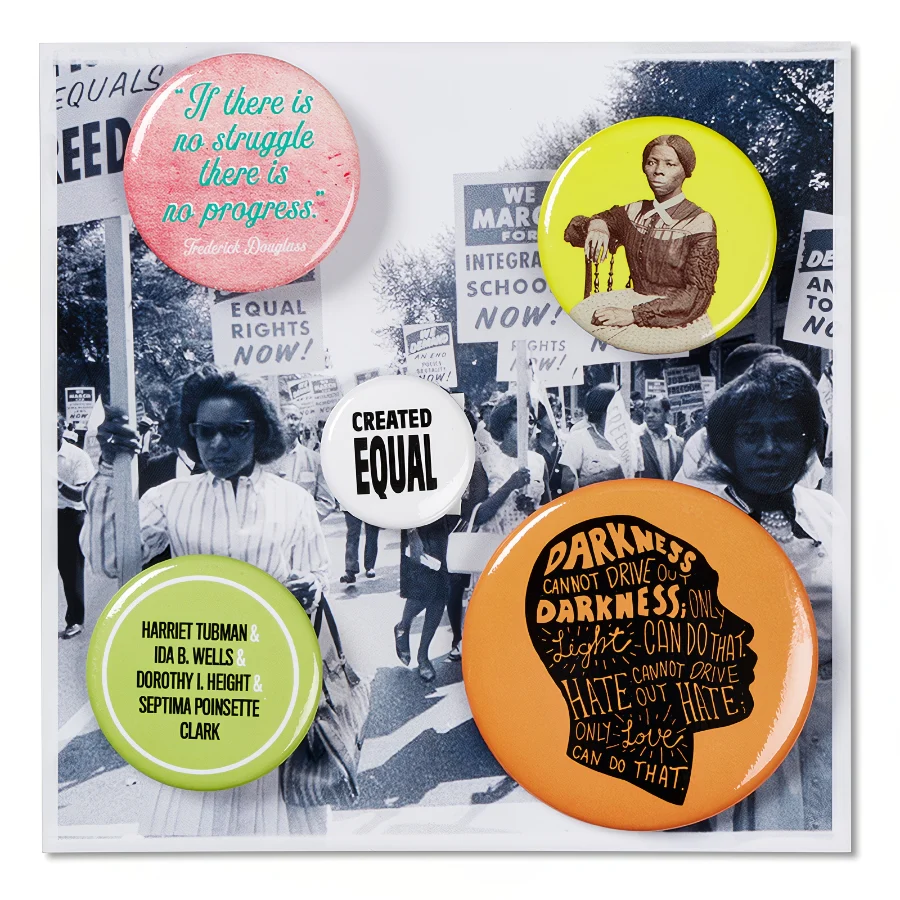 Civil Rights Button Set