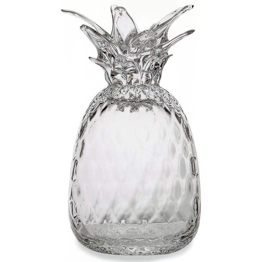 Clear Glass Pineapple