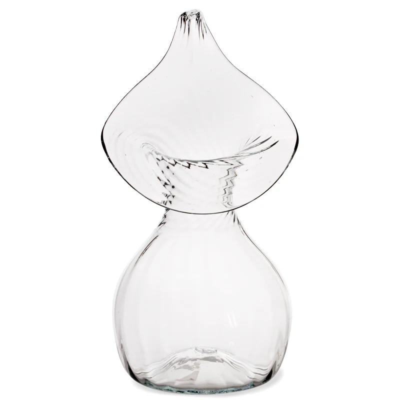Clear Jack-in-the-Pulpit Vase