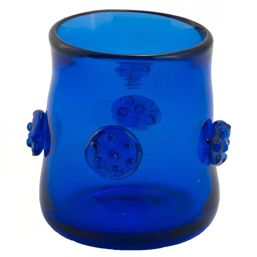 Cobalt Brandy Shot Glass
