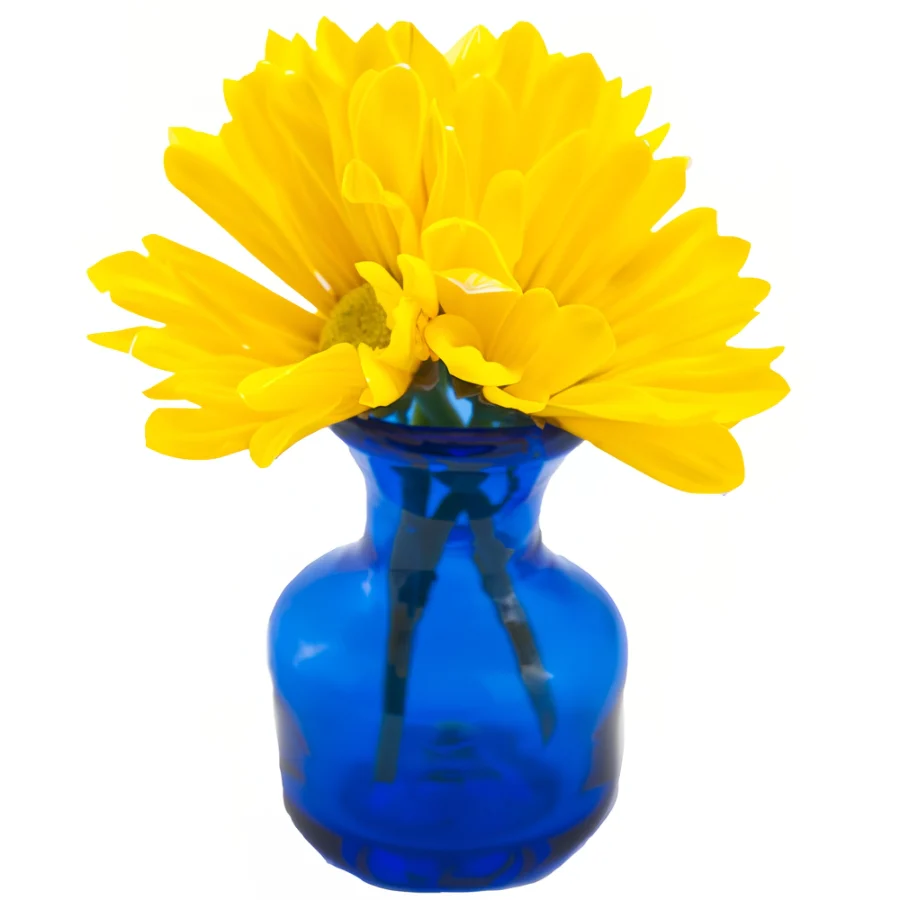 Cobalt Glass Pharmaceutical Phial - Image 2