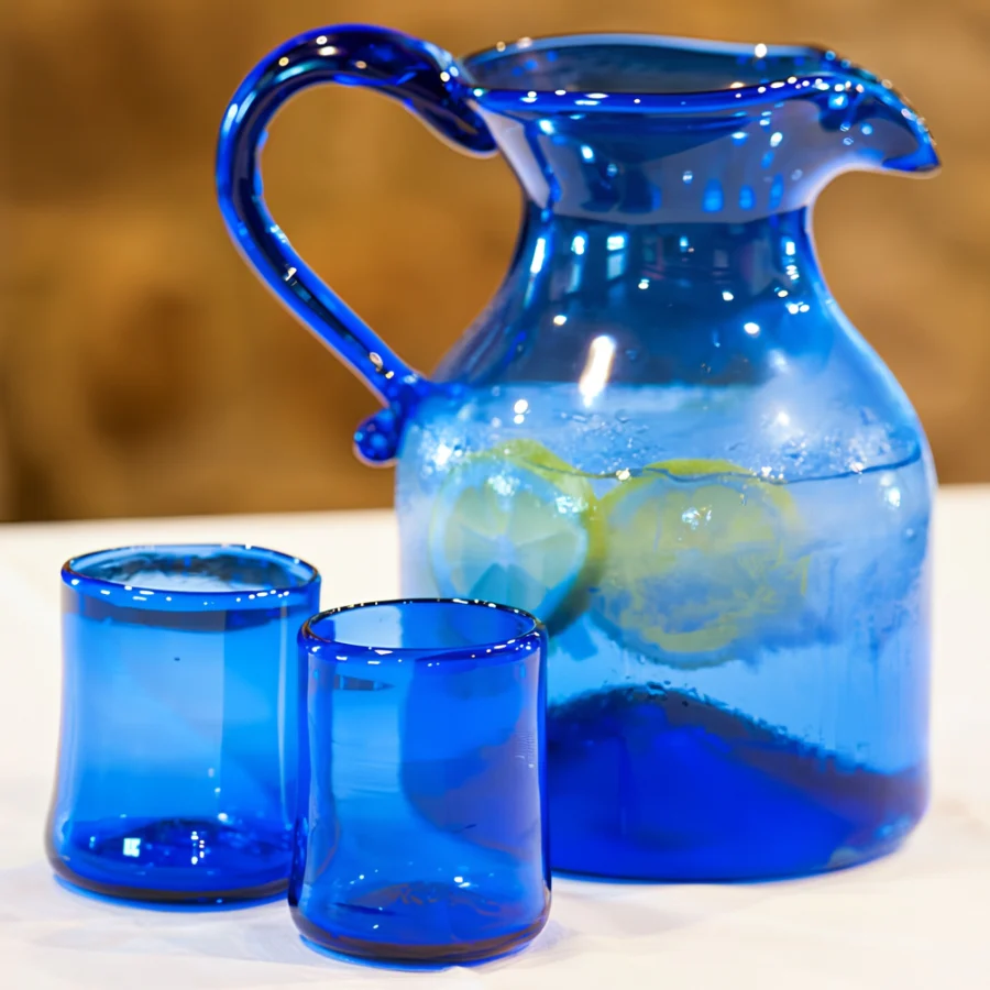 Cobalt Juice Glass - Image 2
