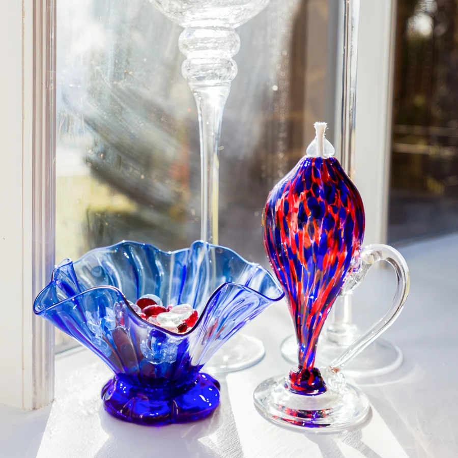 Cobalt Wave Bowl - Image 2