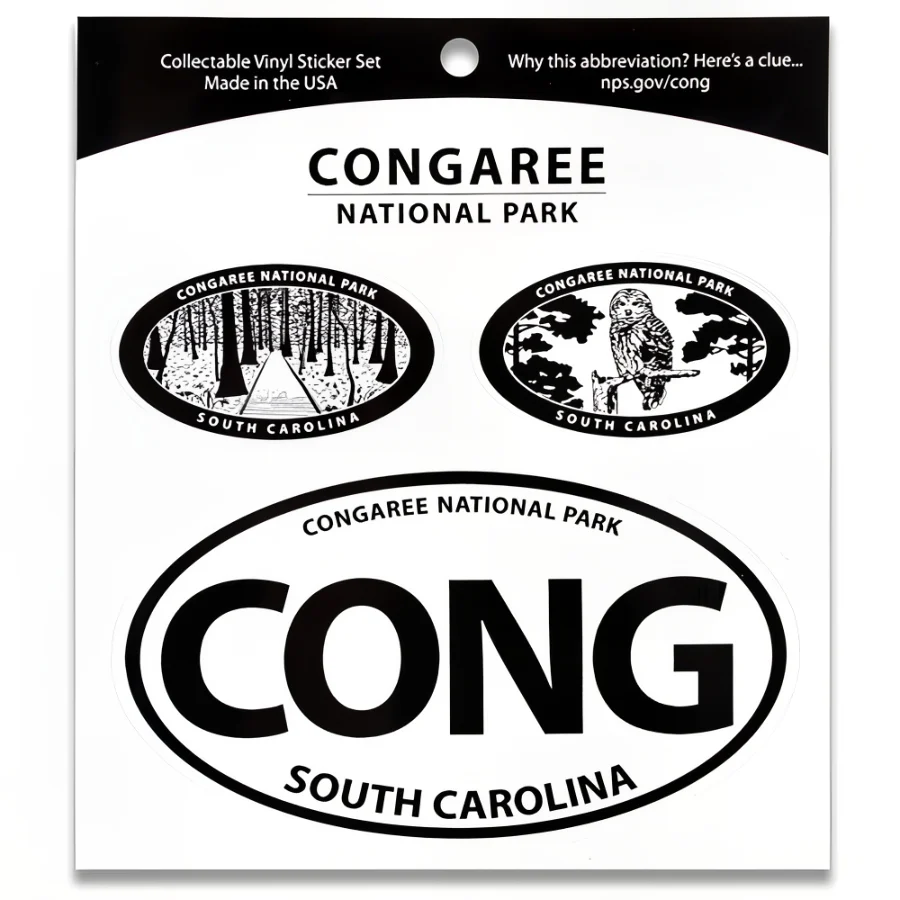 Congaree NP Triple Decal