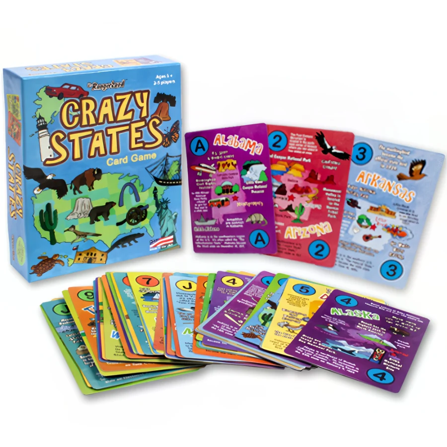 Crazy States Card Game - Image 2