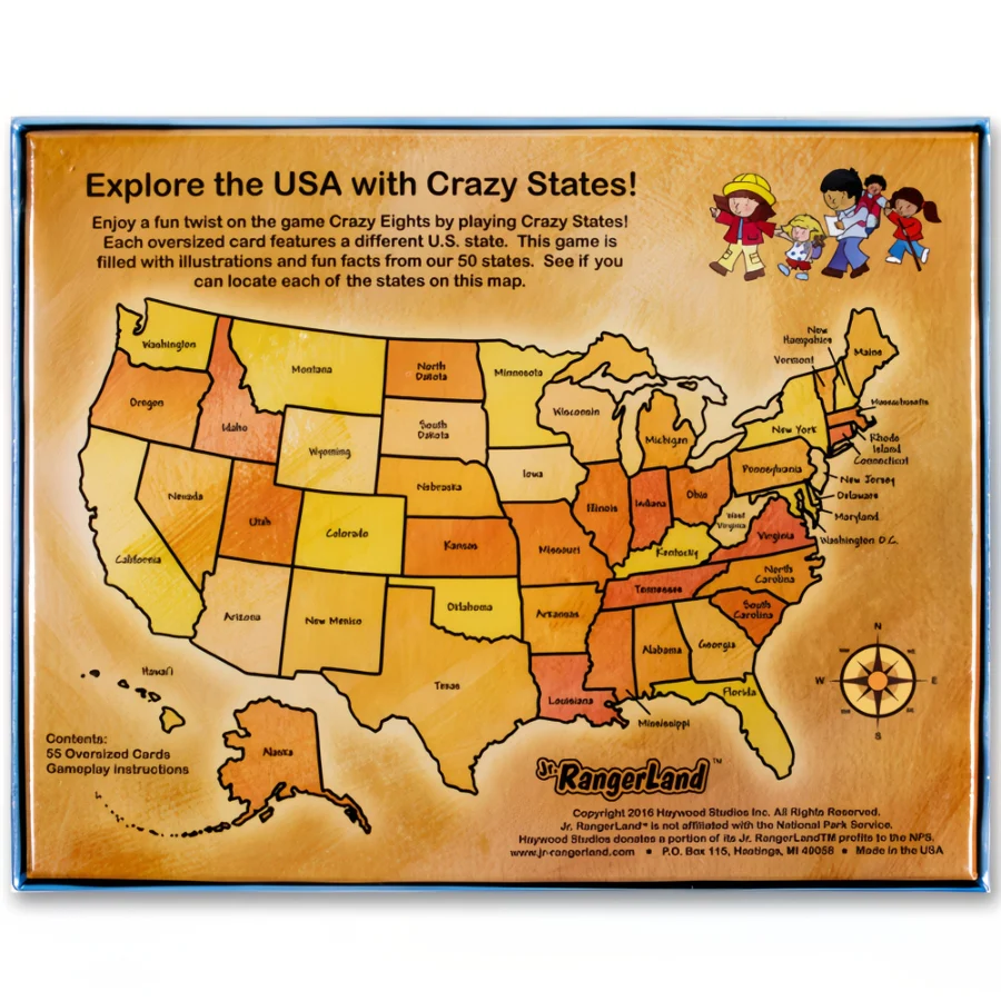 Crazy States Card Game - Image 3