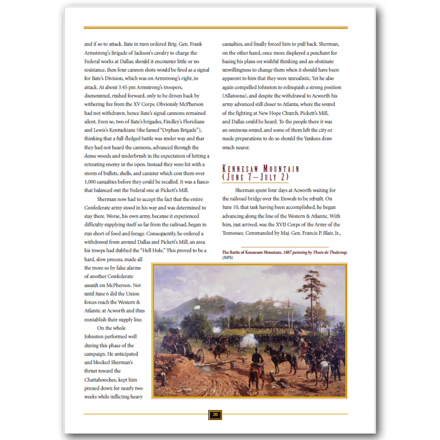 National Park Civil War Series: Kennesaw Mountain and the Atlanta Campaign - Image 2