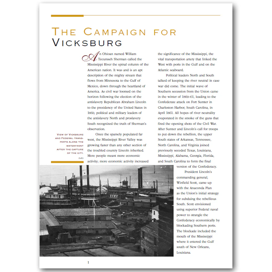 National Park Civil War Series: Vicksburg - Image 2