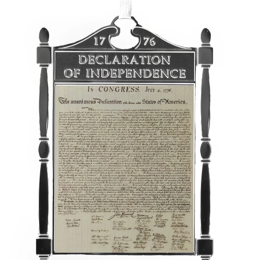 Declaration of Independence Ornament