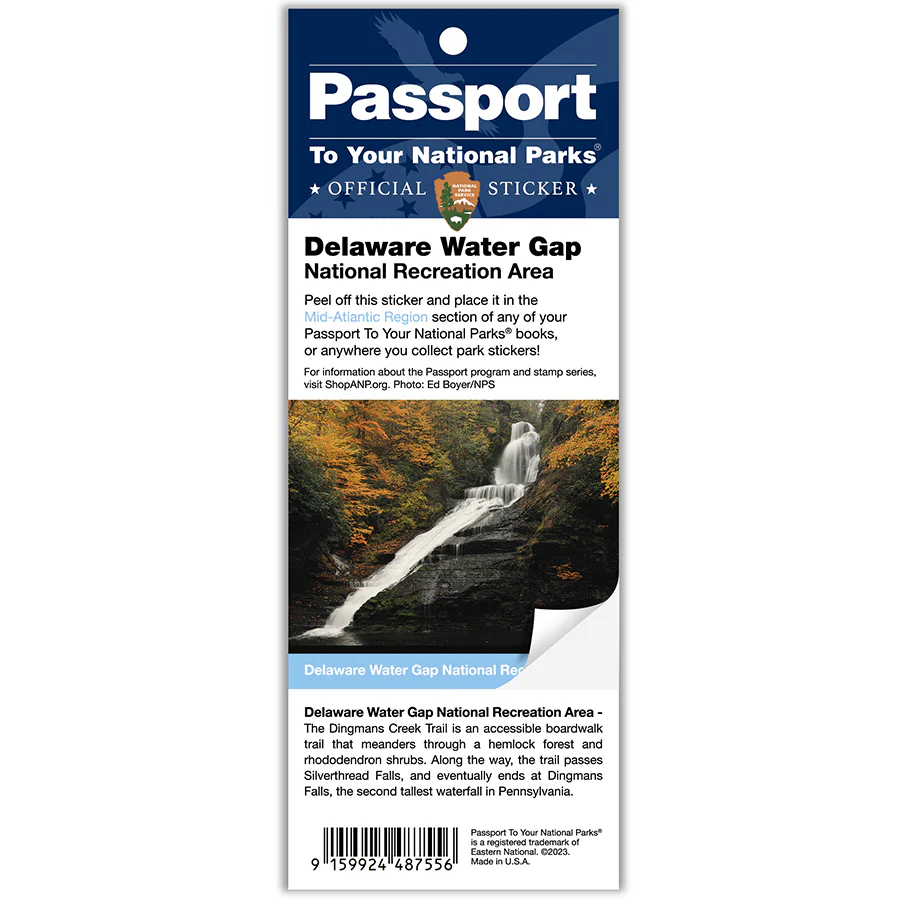 Delaware Water Gap NRA Passport Sticker