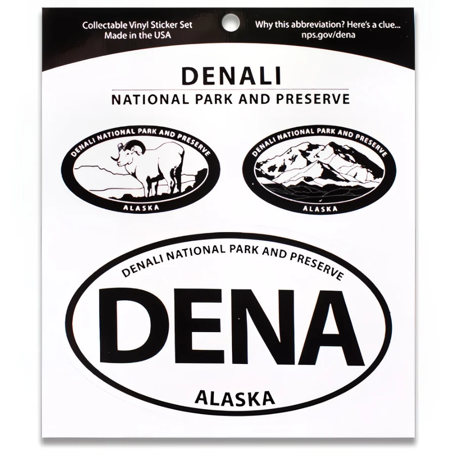 Denali NP Triple Decal
