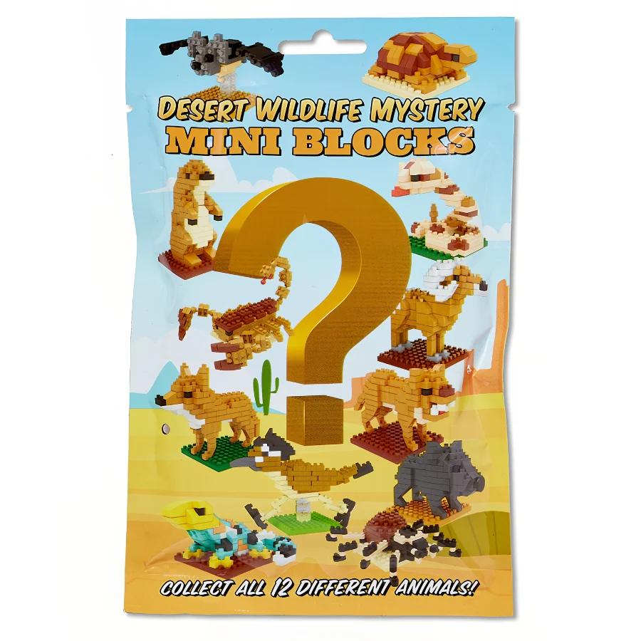 Desert Wildlife Mystery Mini Blocks