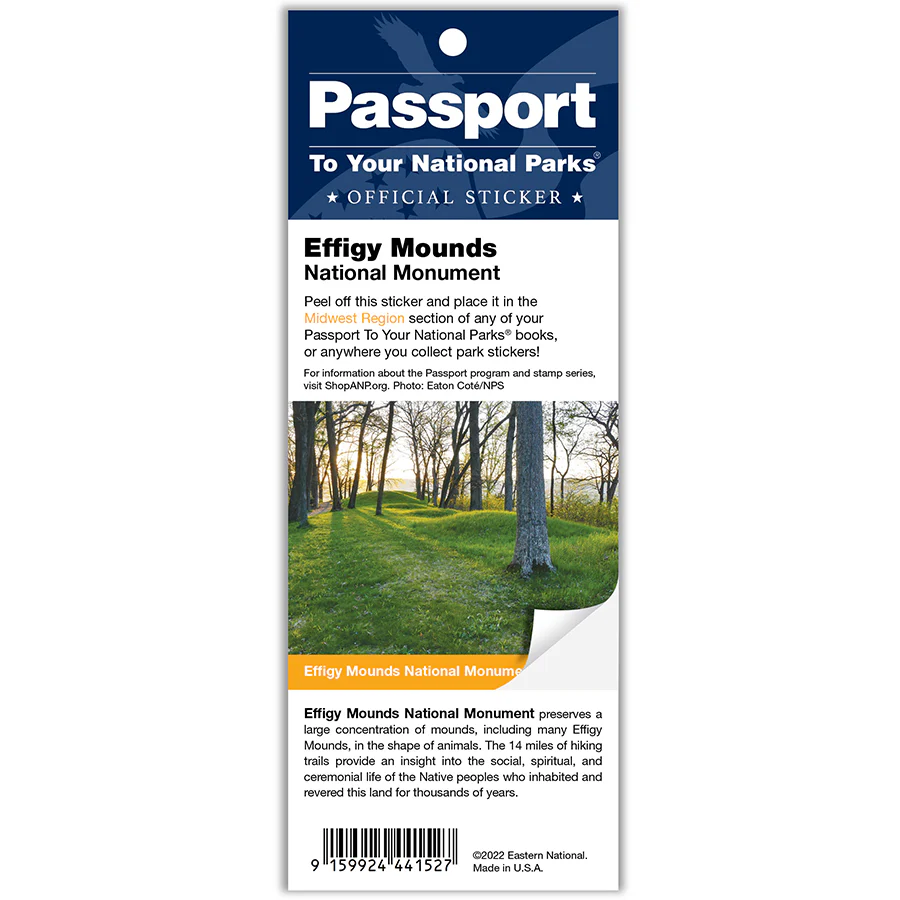 Effigy Mounds NM Passport Sticker