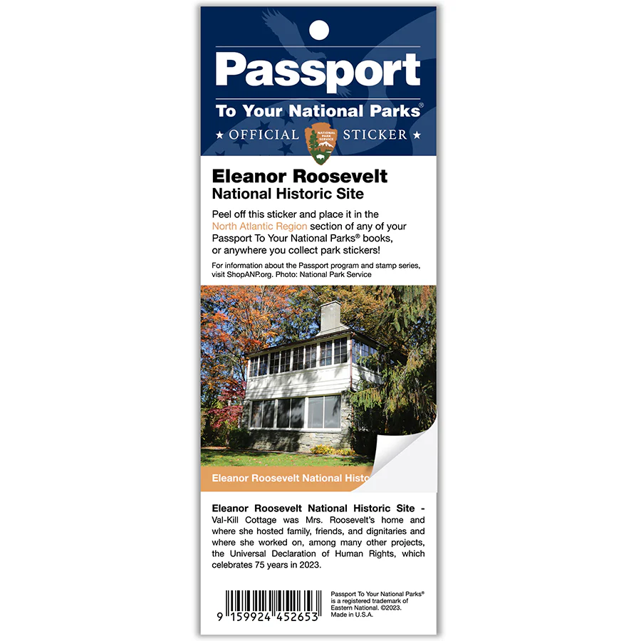 Eleanor Roosevelt NHS Passport Sticker