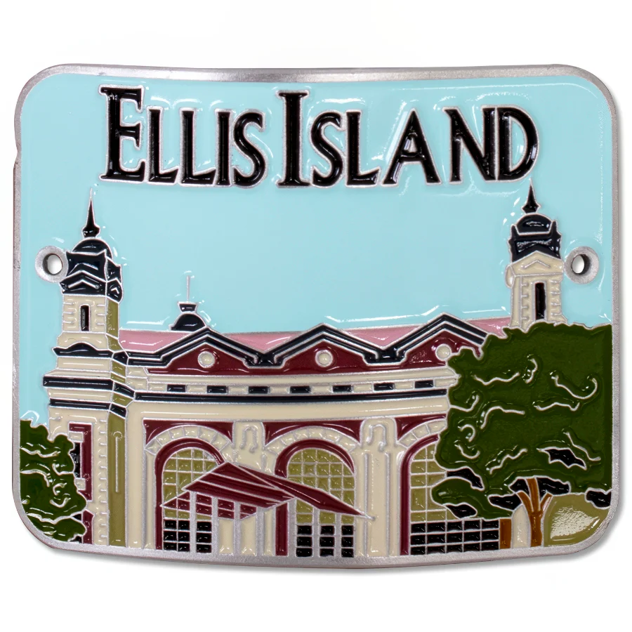 Ellis Island Hiking Medallion - Image 2